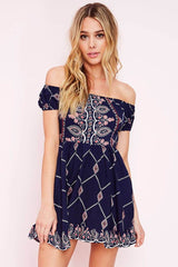 Veda Tube Dress Navy