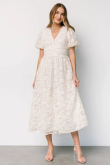 Edwina Lace Dress | Vintage Cream