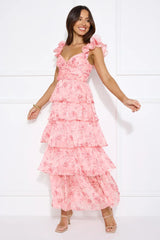 Sunbeam Soiree Maxi Dress Pink